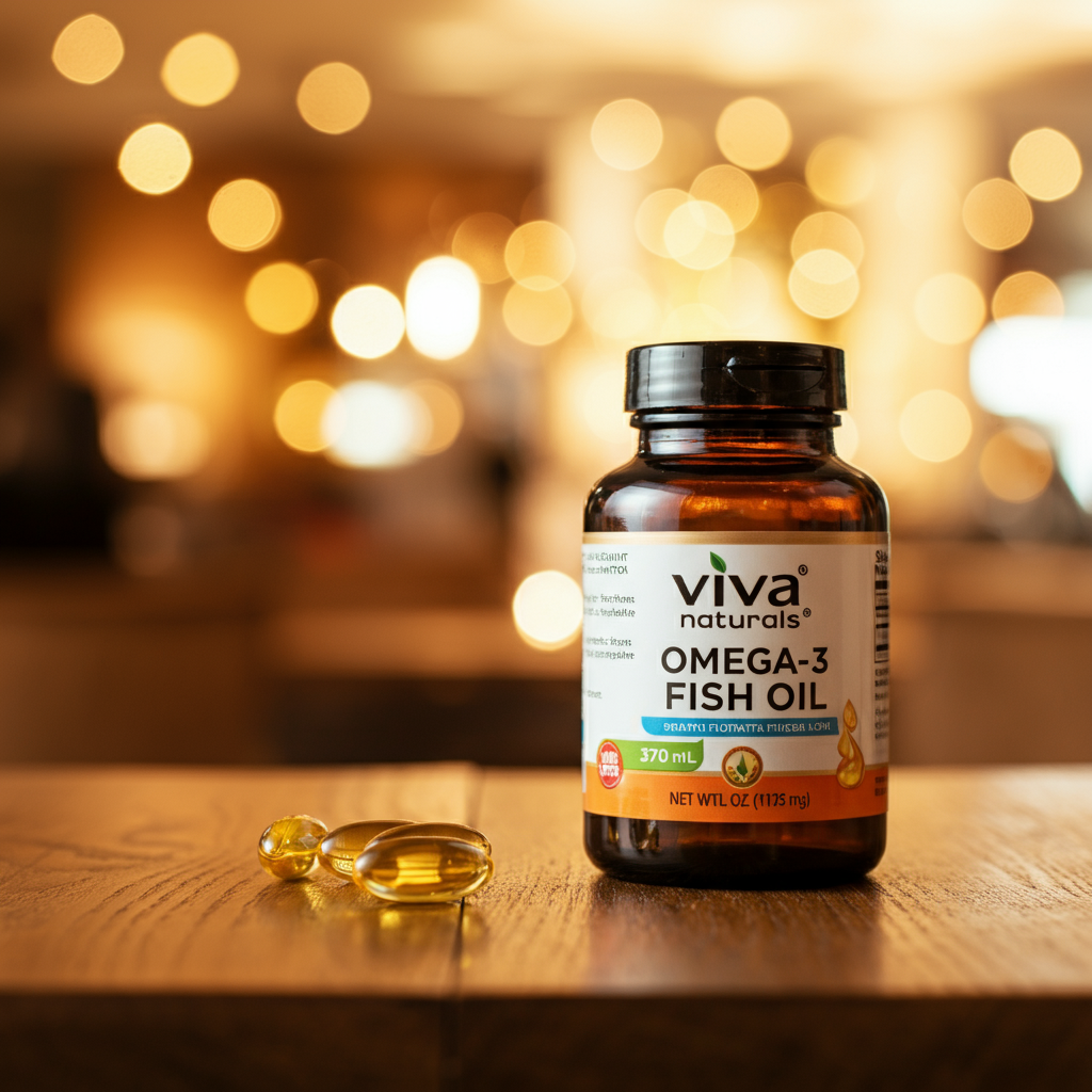 Viva Naturals 오메가-3 피쉬 오일