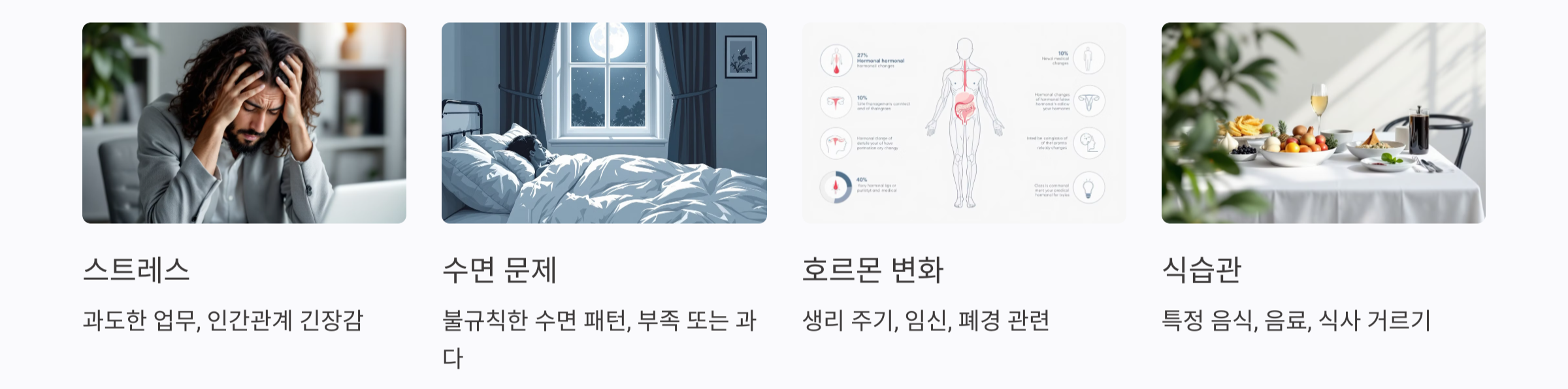 편두통의 주요 원인