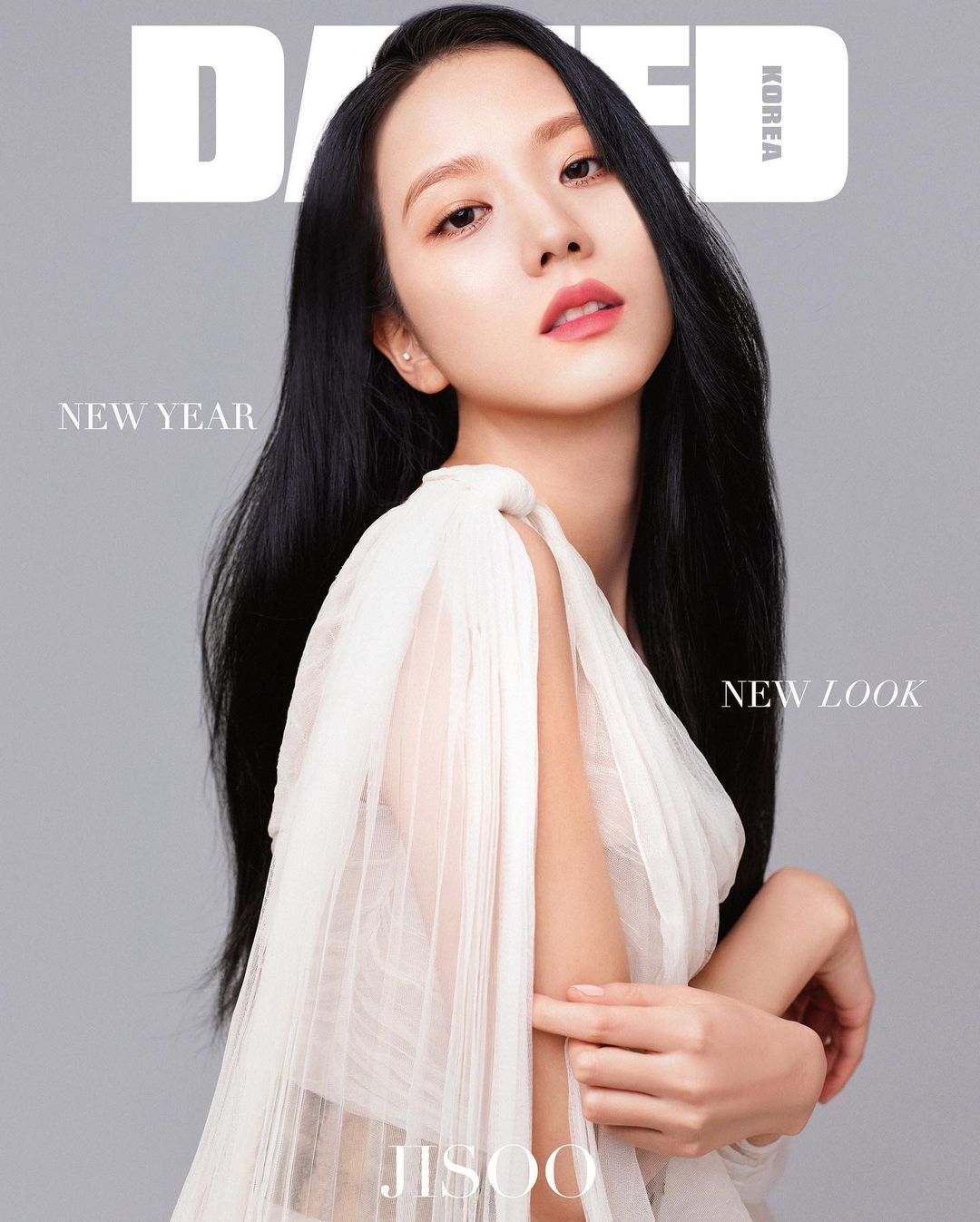  블랙핑크 지수 인스타그램 2022년 1월 DAZed 화보사진
