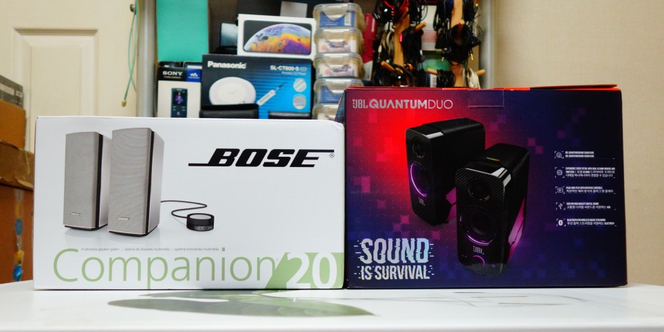 보스 pc스피커 PC스피커 보스 컴패니언20 VS JBL 2