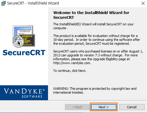  SecureCRT 7.3.6 다운로드 및 설치 + 키젠 (Keygen)