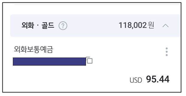 외화-계좌-내역-사진