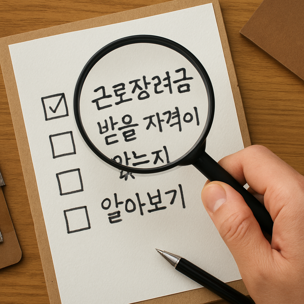 근로장려금자격
