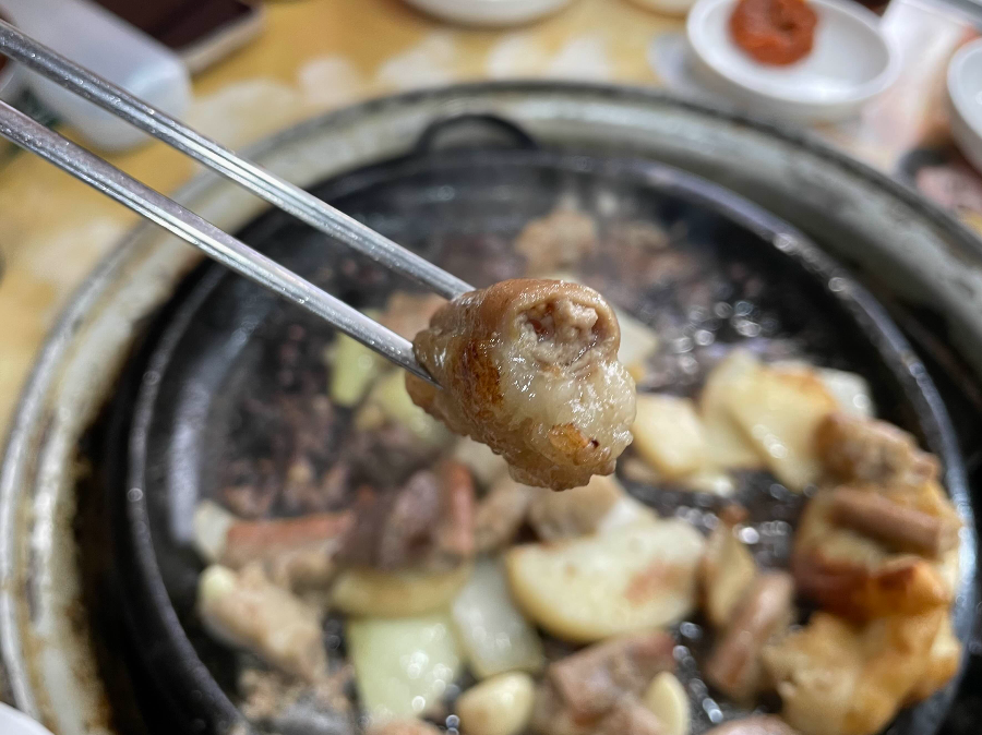 곱이 가득 찬 토종곱창