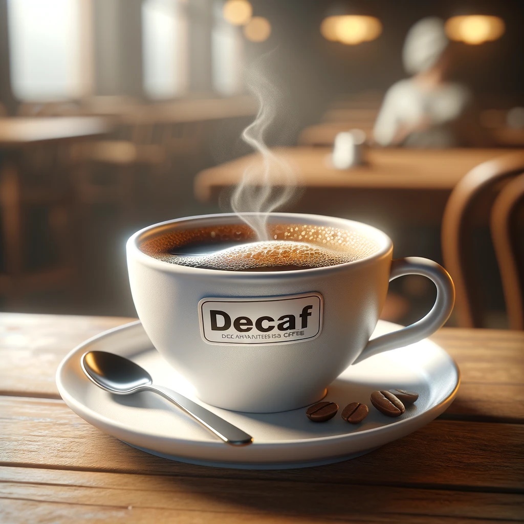 디카페인 커피 개념의 핵심
