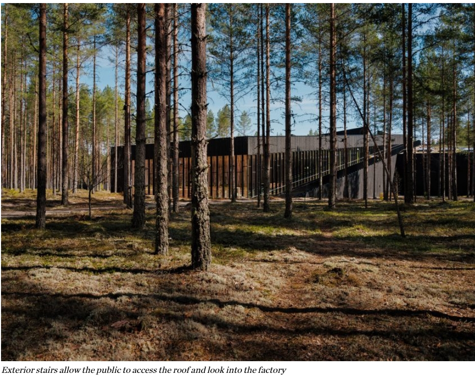 이것이 선진국이다...노르웨이의 세계에서 가장 환경 친화적 가구 공장 VIDEO: BIG completes &quot;world&#39;s most environmentally-friendly furniture factory&quot; in Norway
