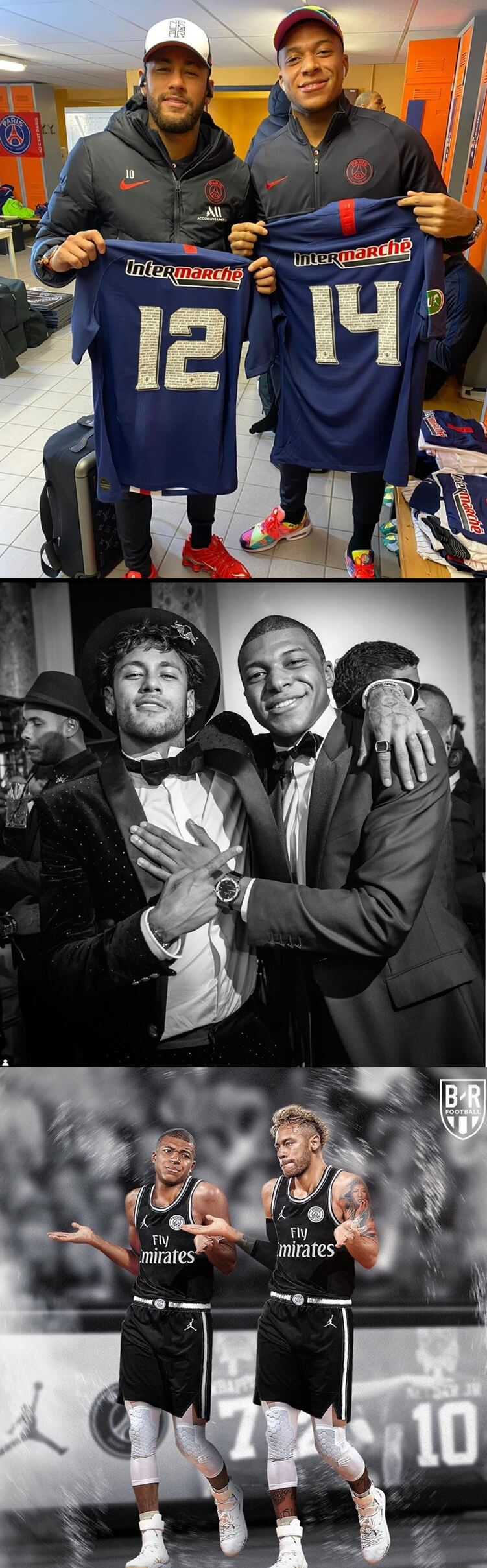 파리 생제르맹의 네이마르와 음바페의 케미 논란