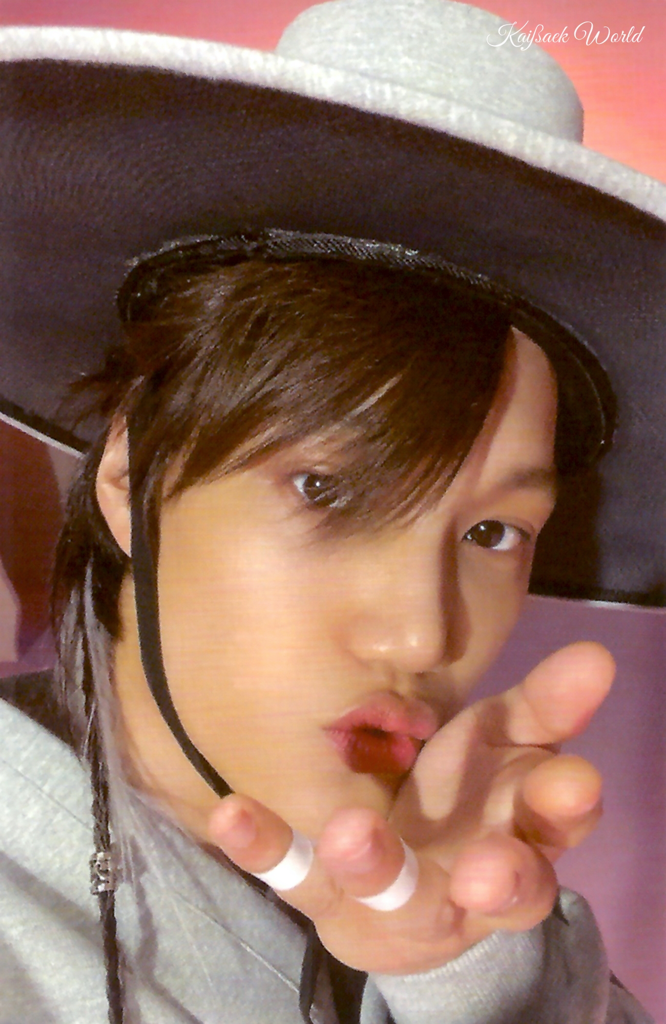 DAILYEXO — Kai - 220121 'Peaches' album photocard Credit