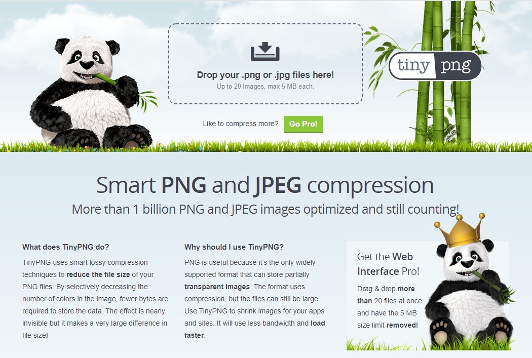 이미지 크기 줄여주는 TinyPng 이미지 크기 줄여주는 TinyPng