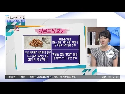 아몬드 효능 하루 섭취량 칼로리_9