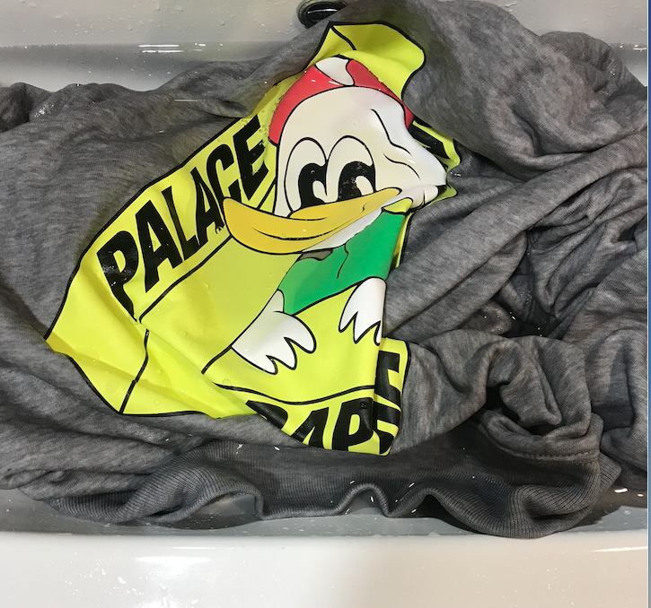  팔라스 ( PALACE ) x 라파 (RAPHA) 오리 후드 구매 후기 및 실착- 영팔 오리 사냥 성공 !!