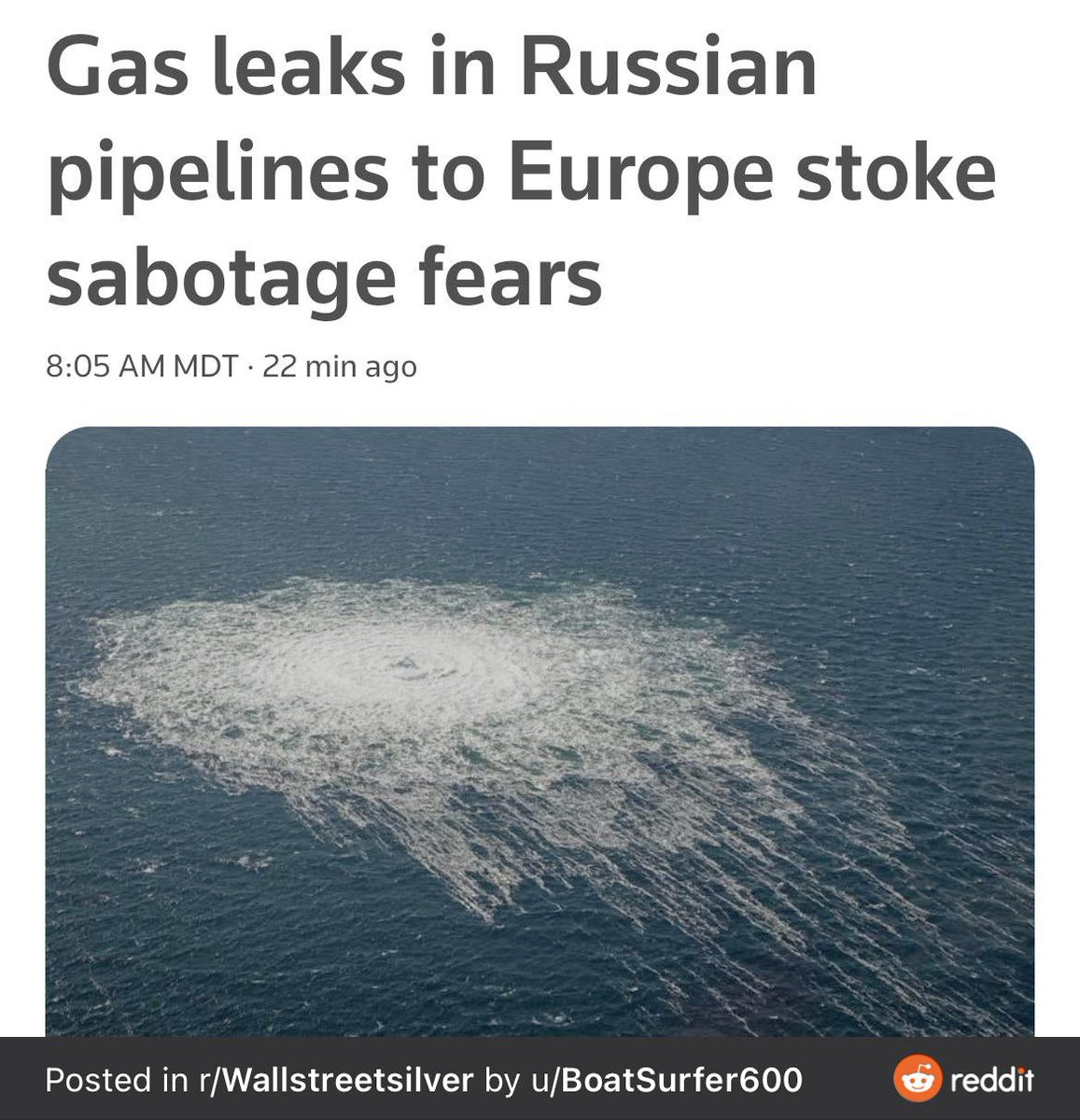 Gas leaks news headline