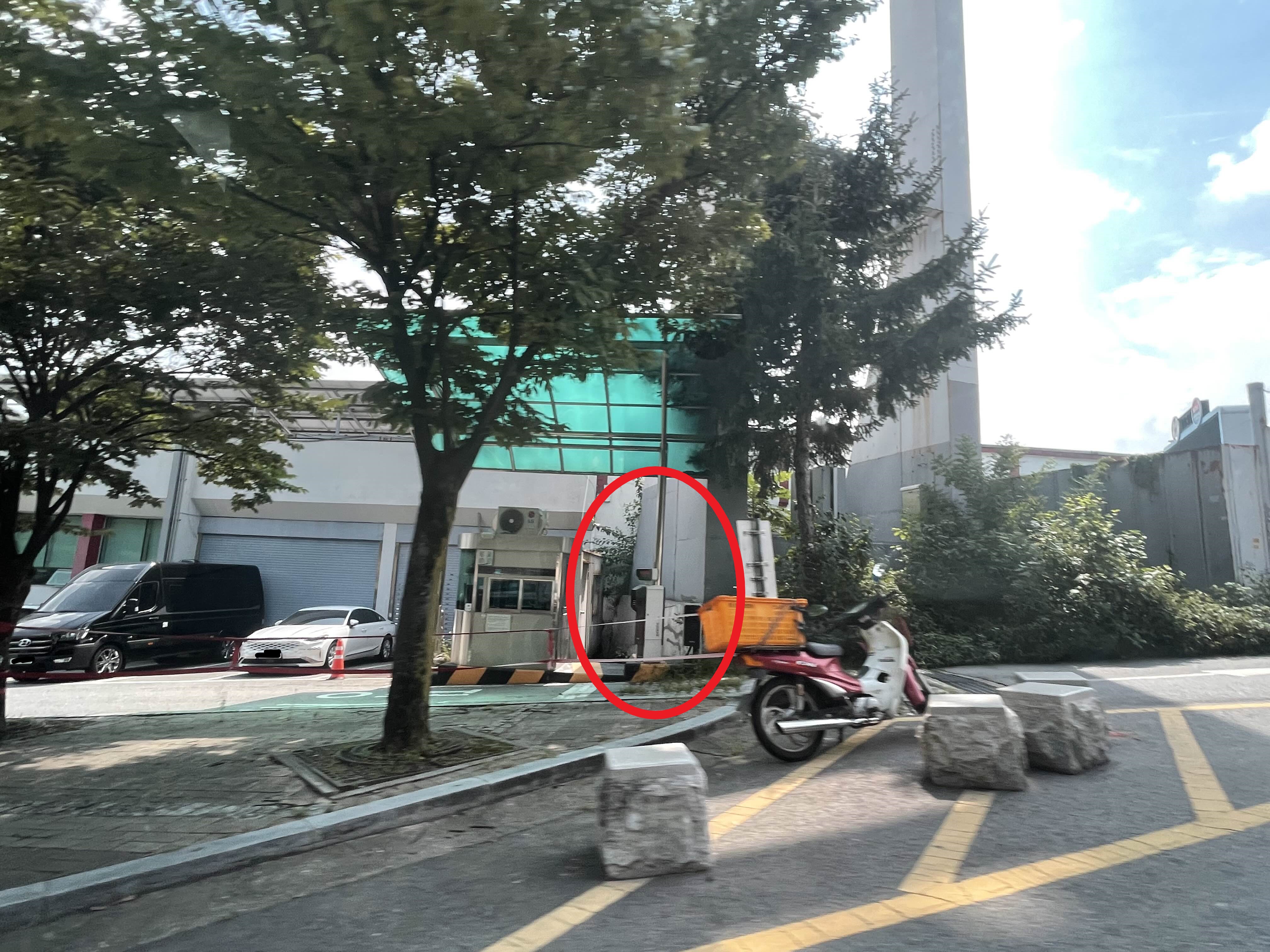 효창운동장 주차장