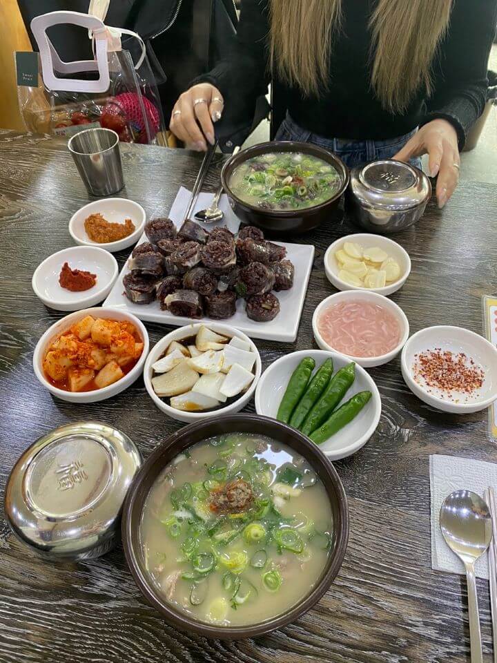  경산시장 맛집 따로국밥 순대국밥 맛있는 청도돼지국밥