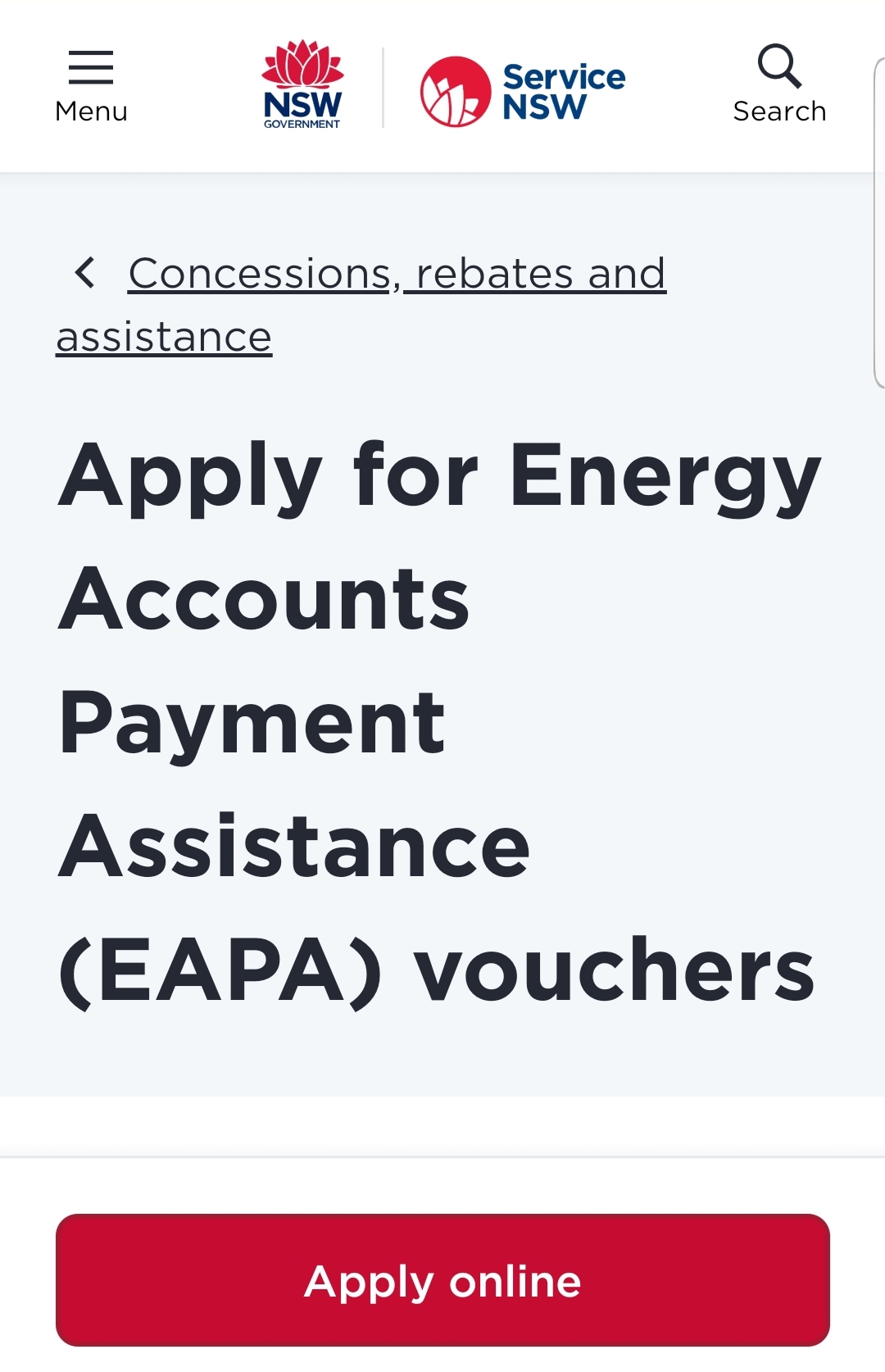  가스빌, 전기빌 바우처(EAPA voucher) 꼭 챙기세요~
