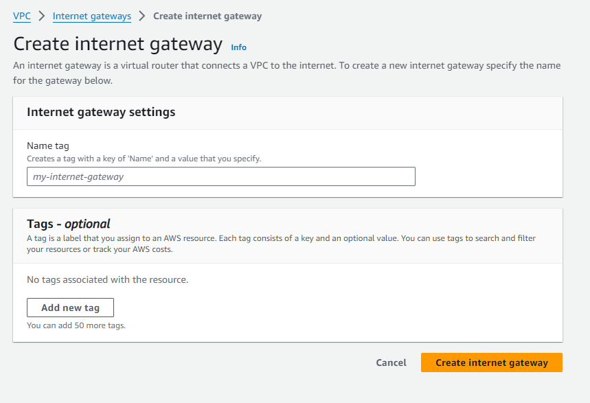 AWS Internet Gateway aws-internet-gateway