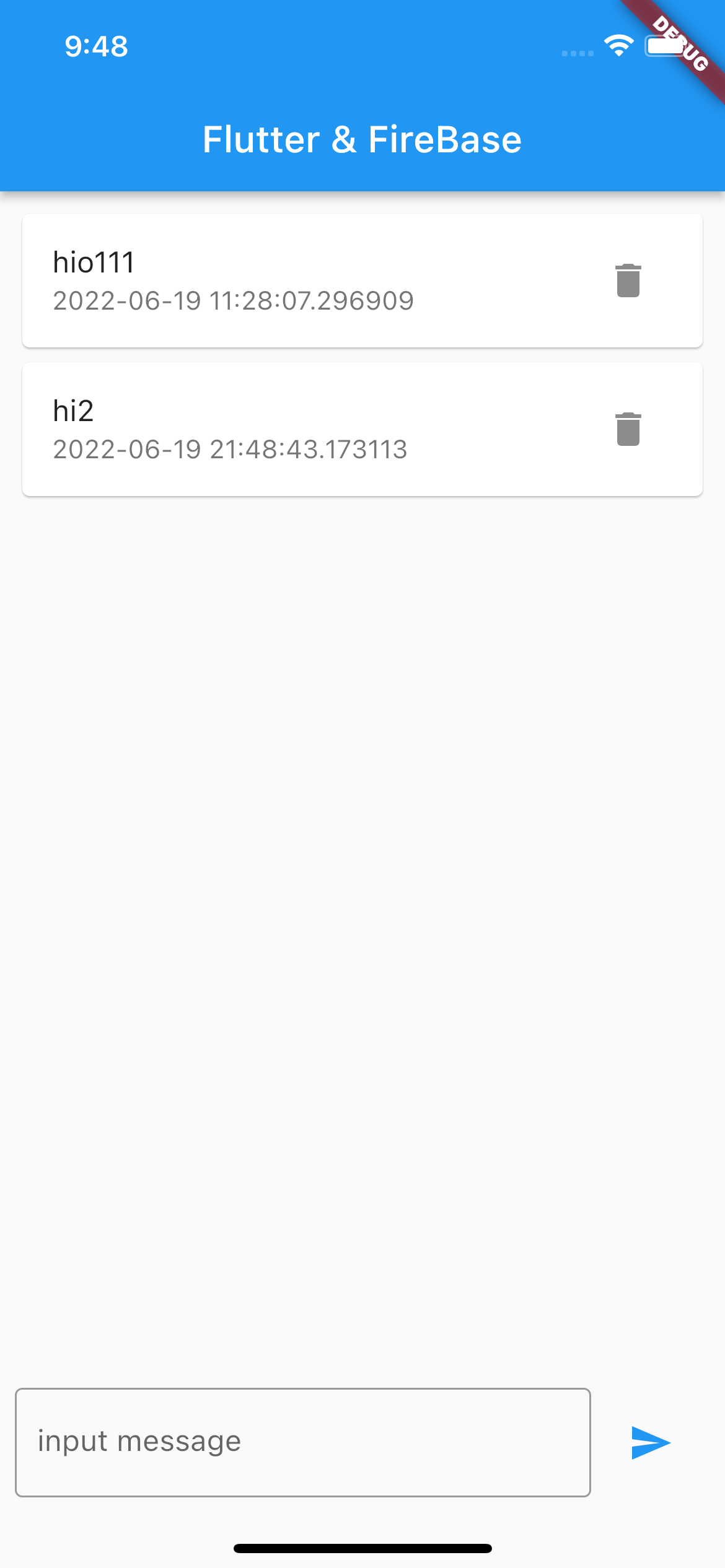  플러터와 파이어베이스 4탄 - 파이어스토어에 데이터 수정하기(UPDATE), 데이터 삭제하기(Delete)