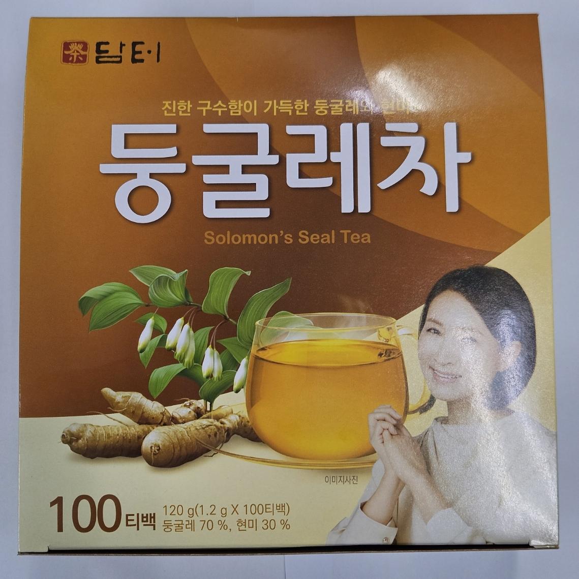  쿠팡에서 주문한 담터 둥굴레차 티백