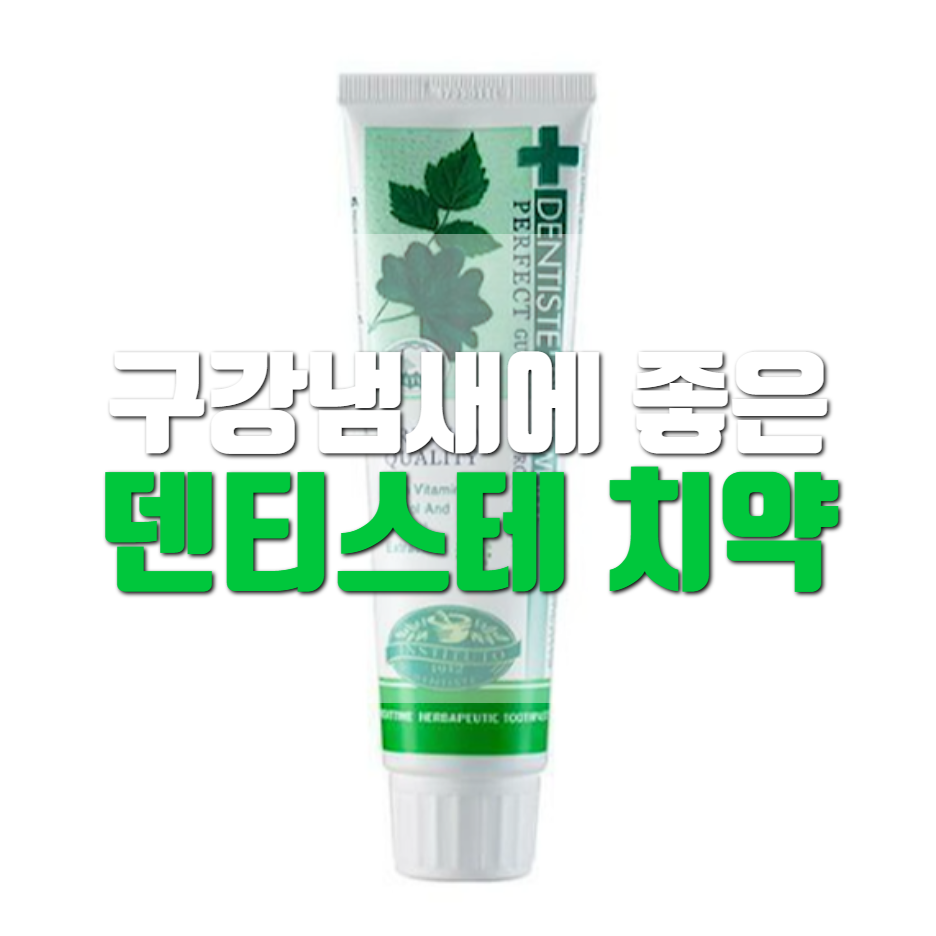  덴티스테 치약
