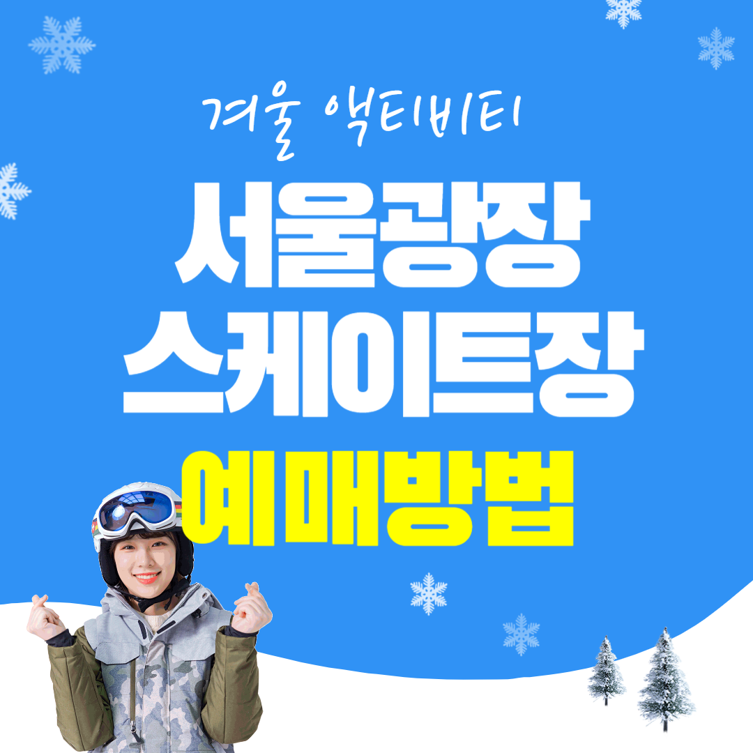 서울광장 스케이트장 예매