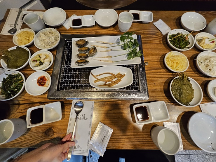 공간장어-밑반찬