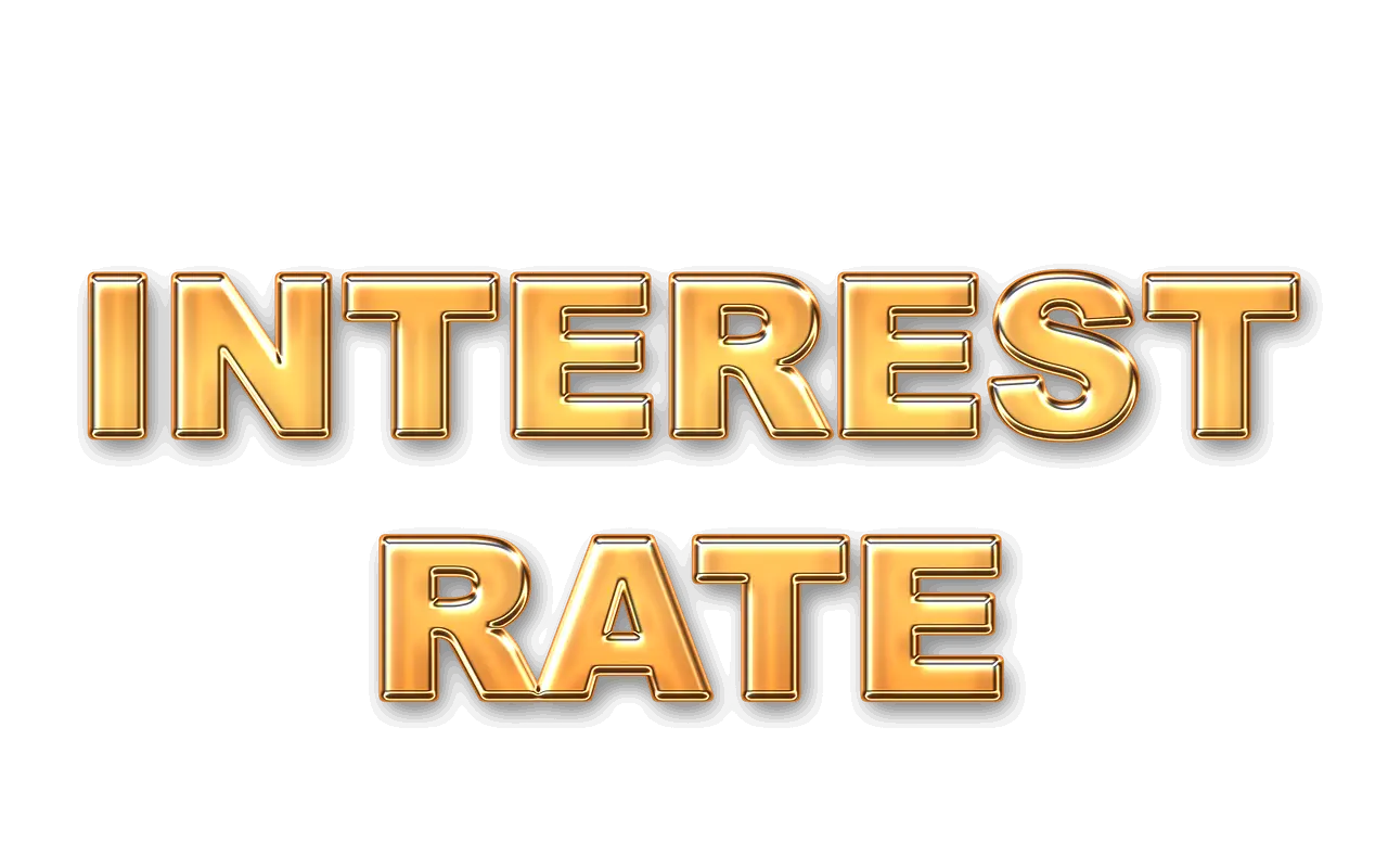 황금색-영어-interest-rate