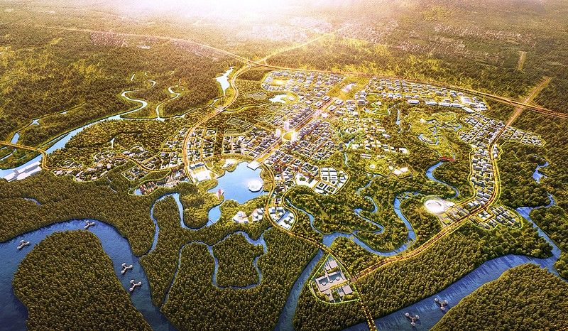 인니 수도 이전 국책사업에 한국 참여 기대: 누산타라 VIDEO: Indonesia picks winning design for its new capital