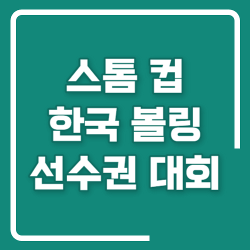 스톰컵 한국 볼링 선수권 대회