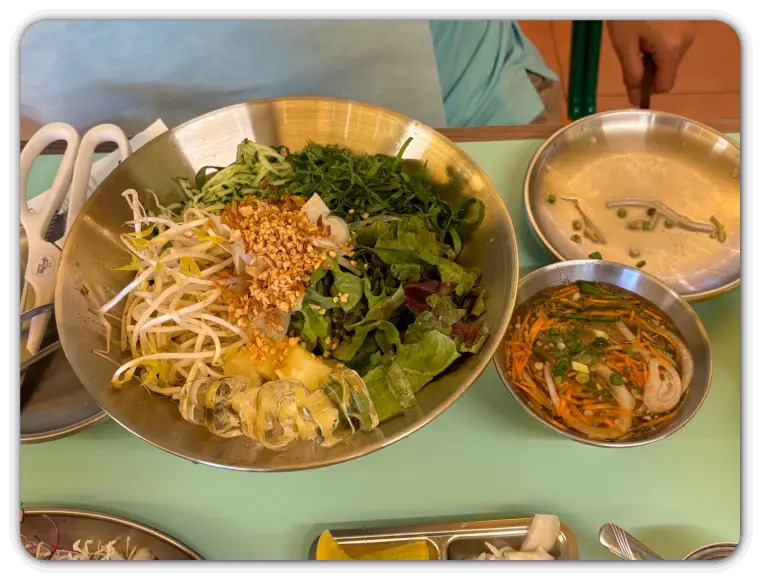 분보남보-비빔국수