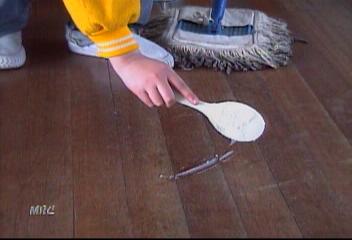korean school wax floor