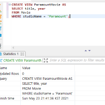  SQL - Index & View Definition