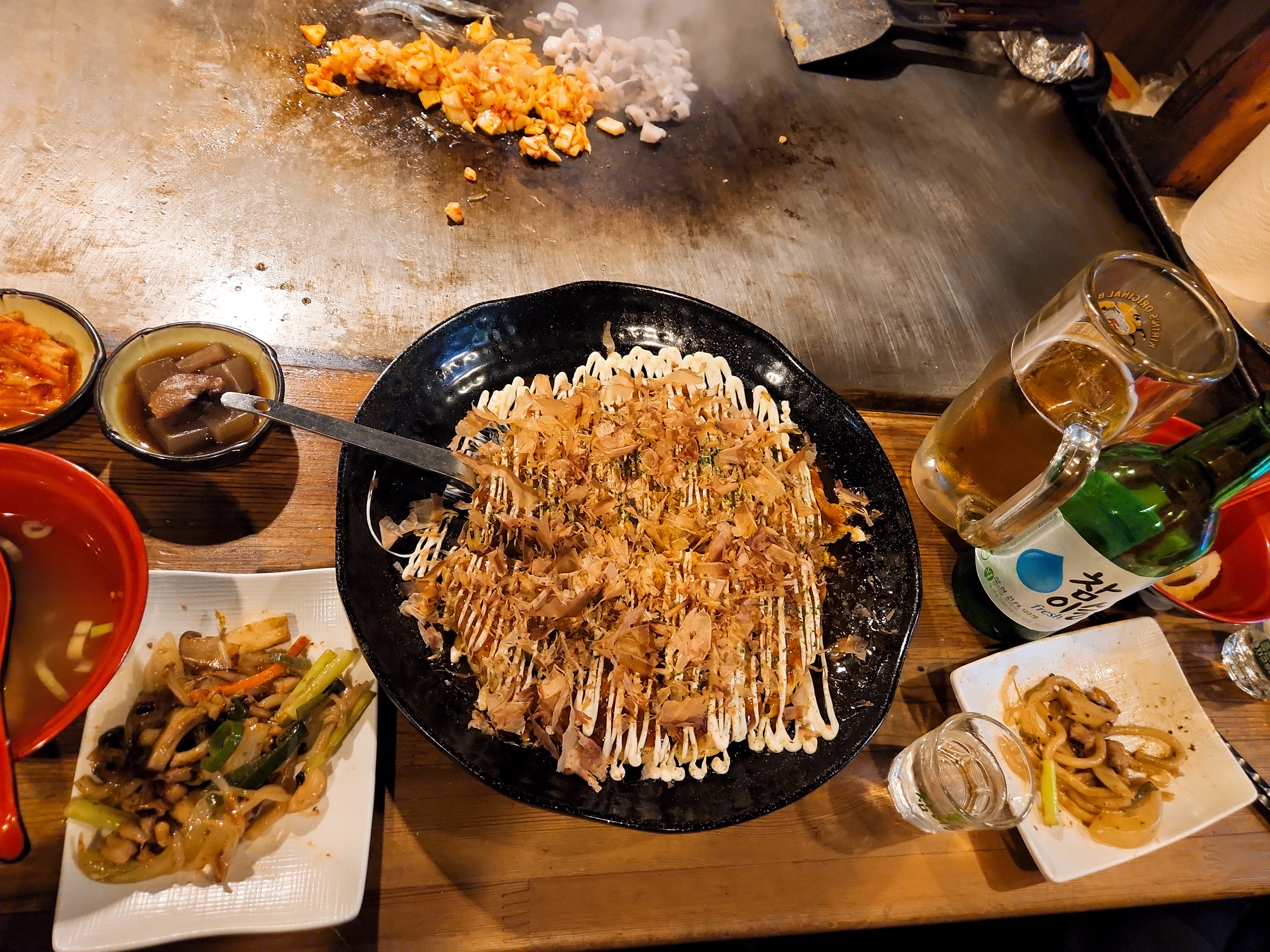  일본식 철판요리 맛집 창원 오코노미야끼
