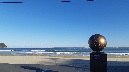 영일대 해변 샷