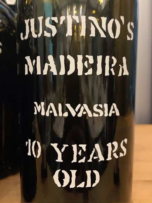Justino&#39;s Madeira Malvasia 10 years old