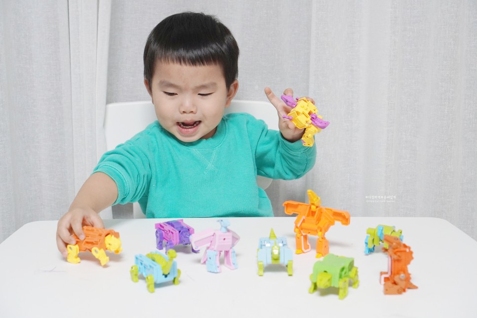 트랜스포머 숫자, 공룡로봇과 수놀이하자 5