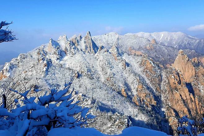 설악산 설경