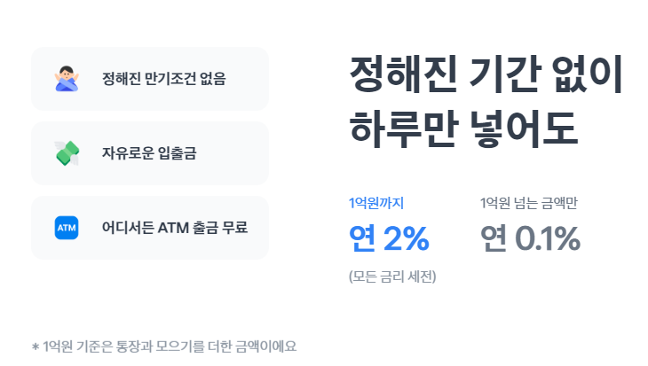  연 2%대 이율, 복리로 돈불리는 토스뱅크 통장 발급방법 알아보기