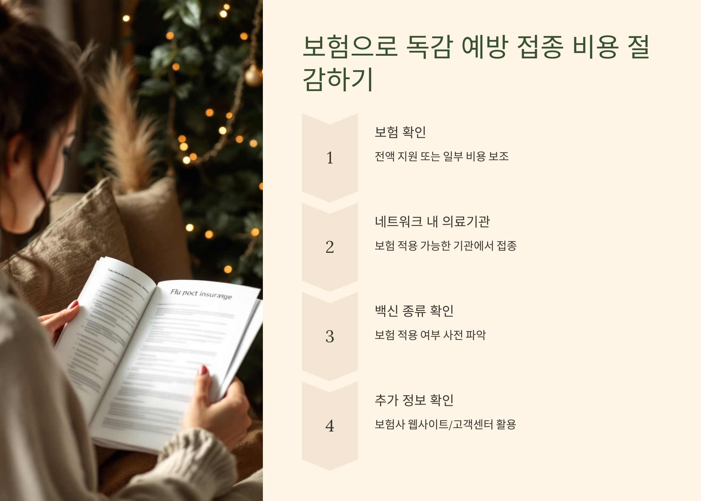 보험으로 독감 예방 접종 비용 절감하기