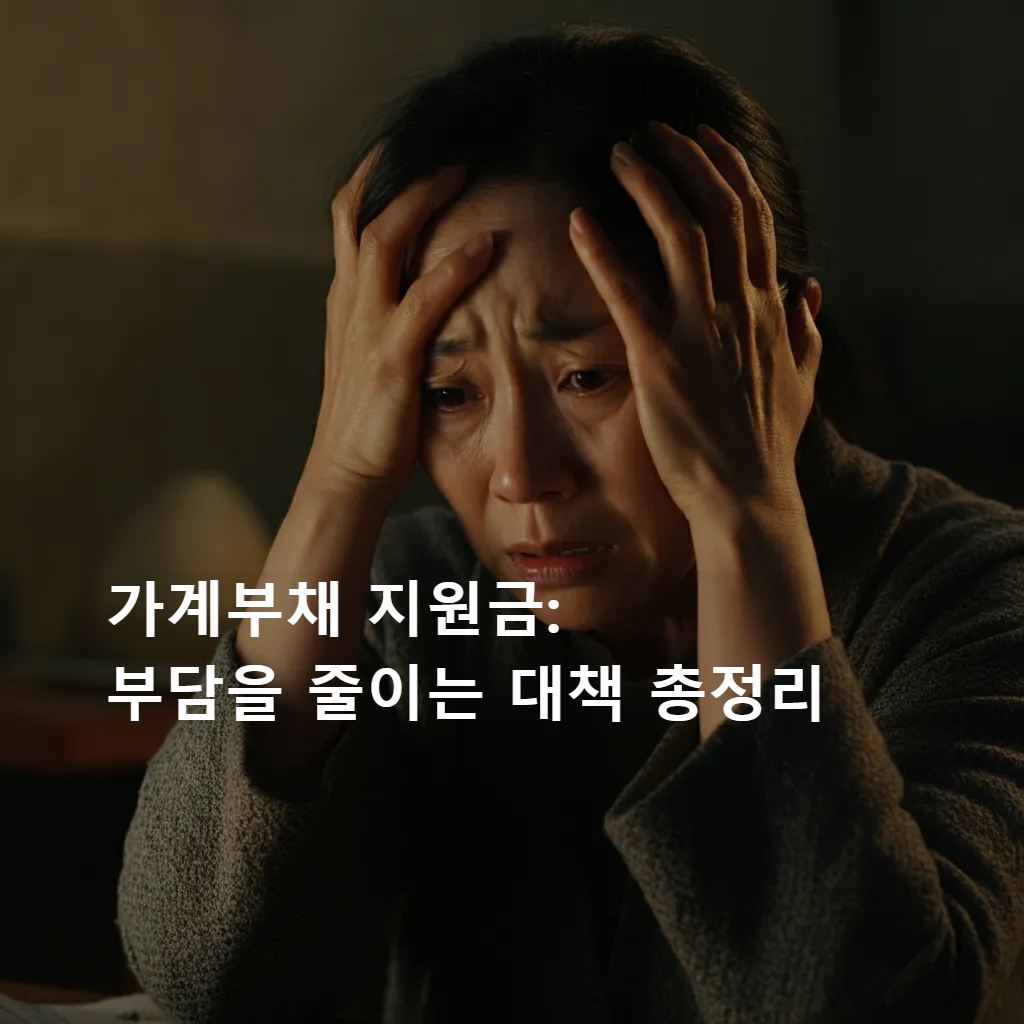 가계부채 지원금