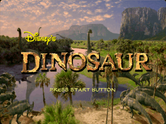  Disney's Dinosaur 북미판 (드림캐스트 / DC CDI 파일 다운로드)