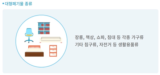 천안 폐가구 무료수거 가능 품목
