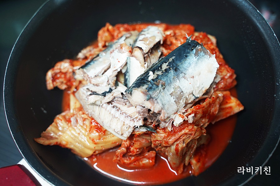 백종원 고등어 김치찜 재료 고등어 통조림 김치찜 신김치 요리