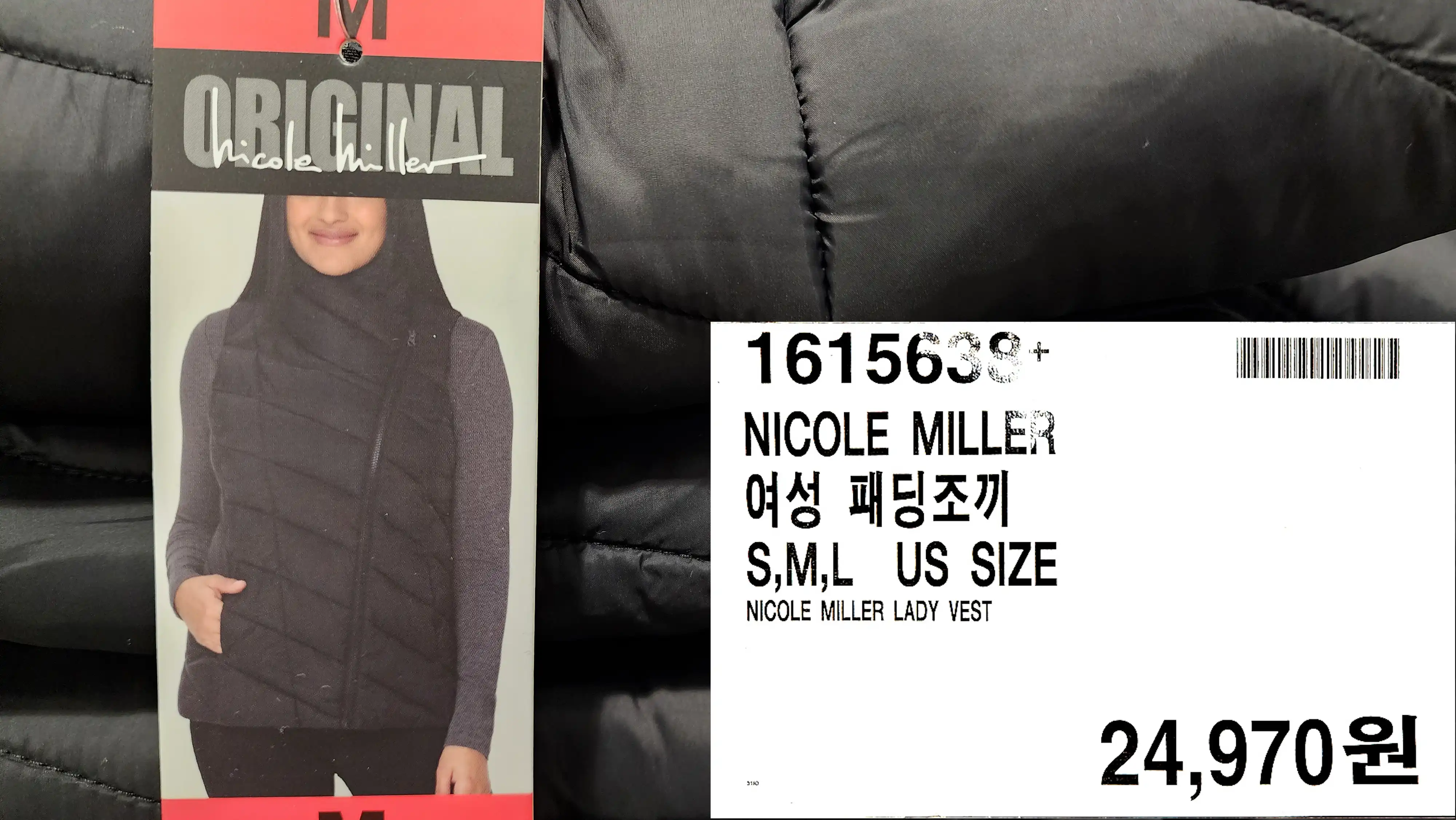 NICOLE MILLER
여성 패딩조끼
S&#44;M&#44;L US SIZE
NICOLE MILLER LADY VEST
24&#44;970원