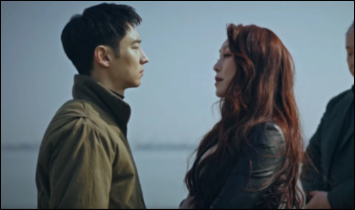 모범택시 내 이제훈과의 모습