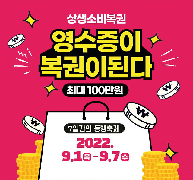  [일상 Issue] 7일간의 동행축제 '상생소비복권' 응모 대상 소비장소 응모방법 당첨자 선정 당첨금 확률 팁 지원제외업종 취소사례