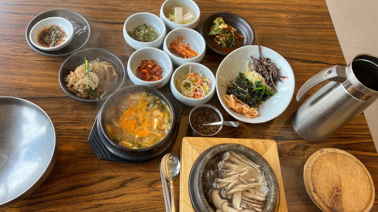 인동한식 맛집 도담 모듬버섯돌솥밥 정식