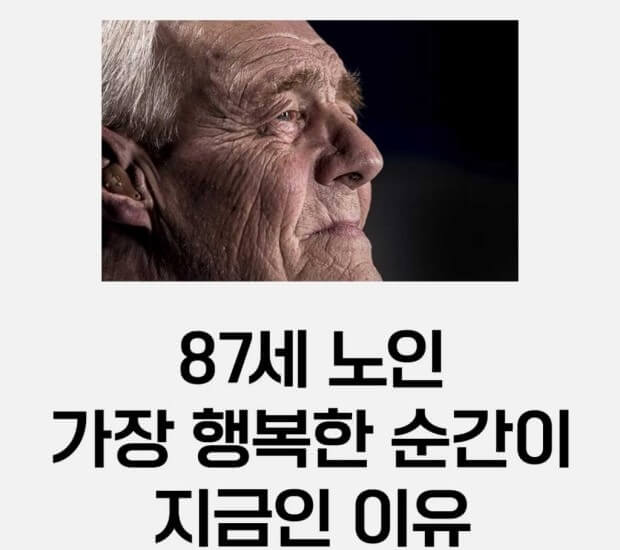 지금 여기에서 행복함