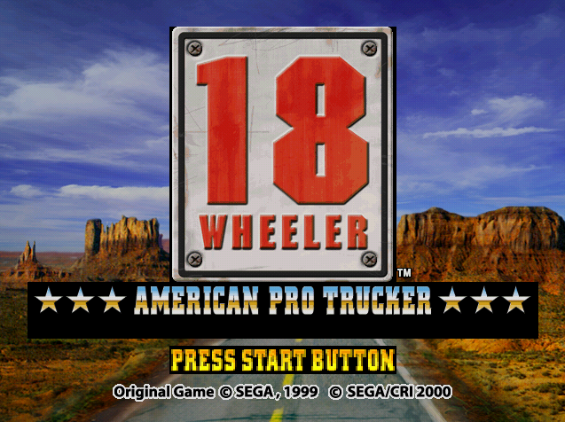  18 Wheeler American Pro Trucker.GDI Japan 파일 - 드림캐스트 / Dreamcast