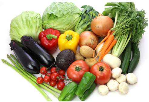 야채와 채소.