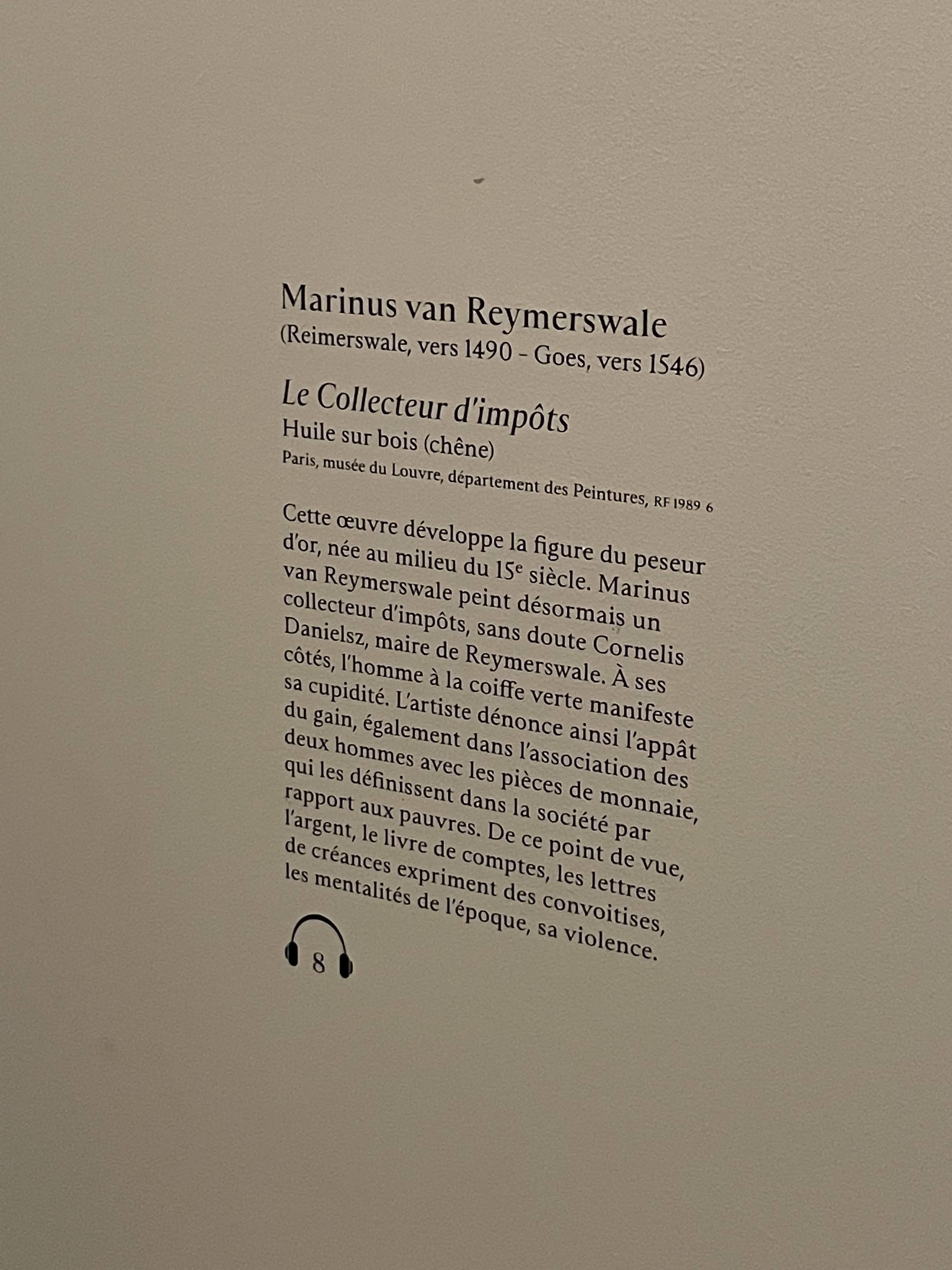 사물들, 루브르박물관 전시회, 17